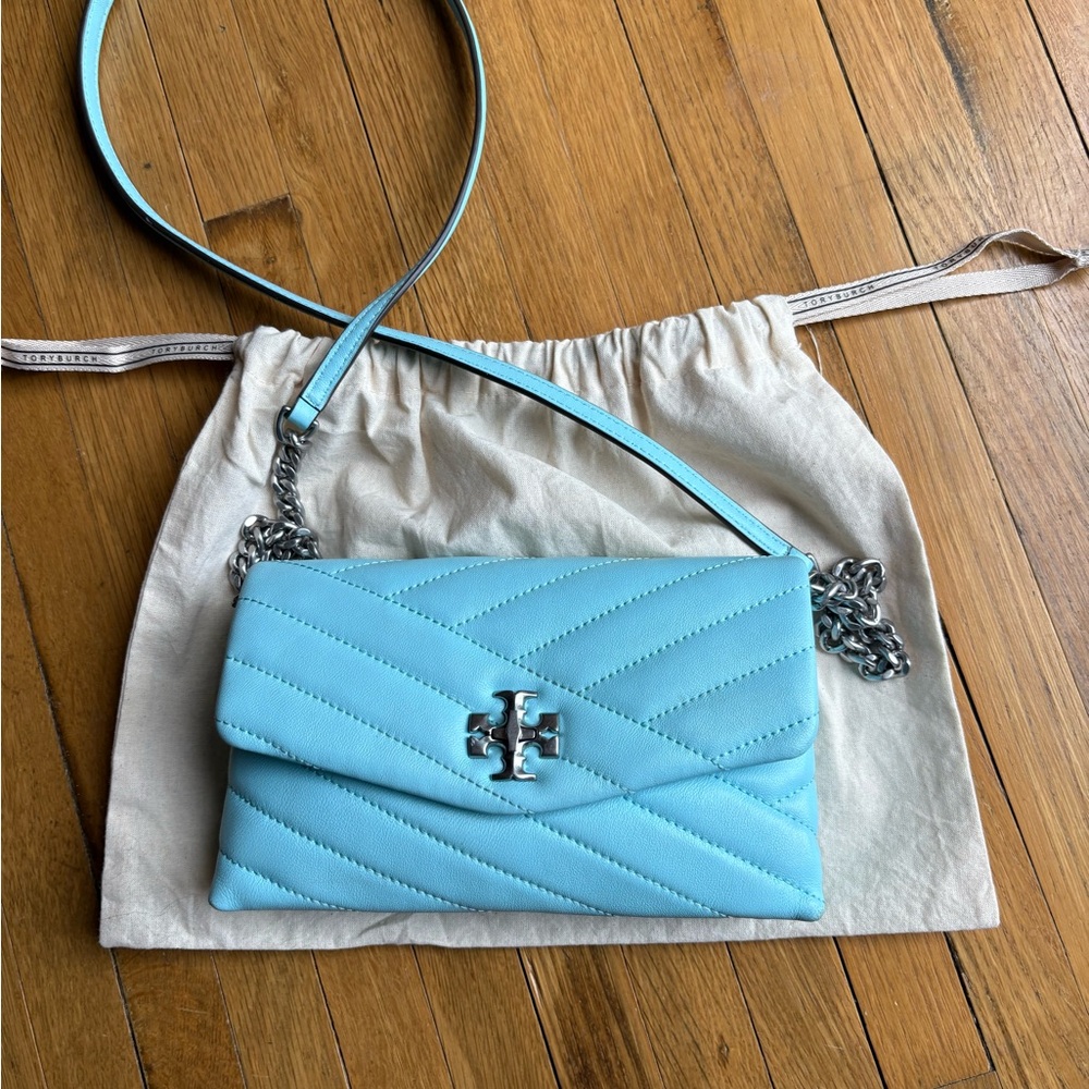 Tory Burch Light Blue Crossbody Bag